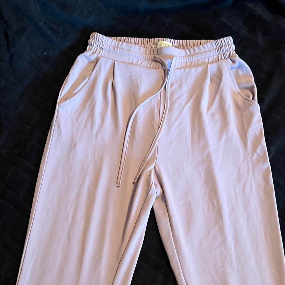 MELLODAY Soft Lavender Joggers